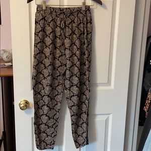 Urban Outfitters patterned harem pants